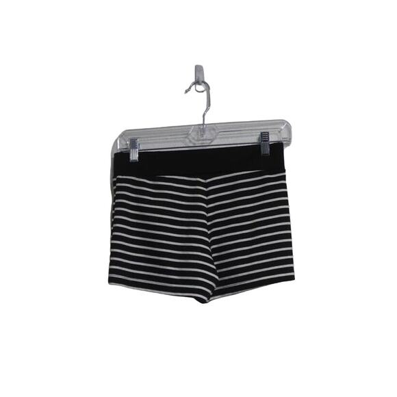 Monteau Black Pinstripe Shorts Sz M - Picture 7 of 9